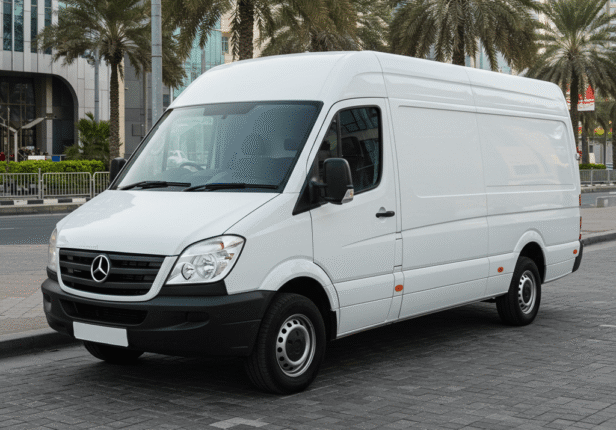 delivery van rental in Dubai.