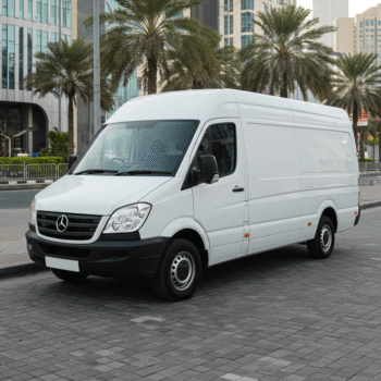 delivery van rental in Dubai.