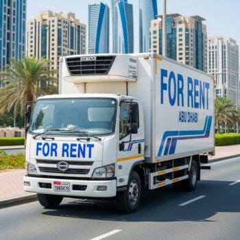 3-Ton Chiller Truck for Rent in Abu Dhabi