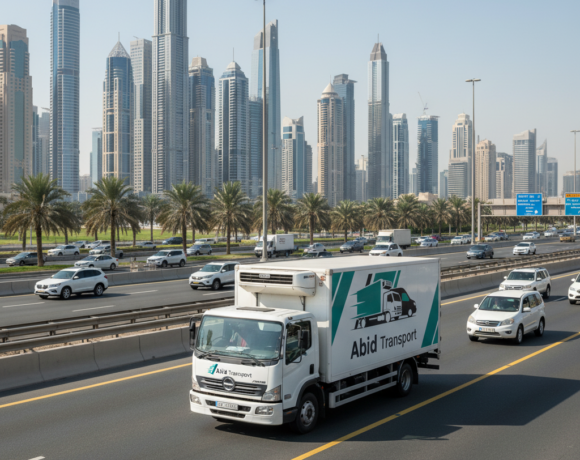 Freezer truck rental Dubai