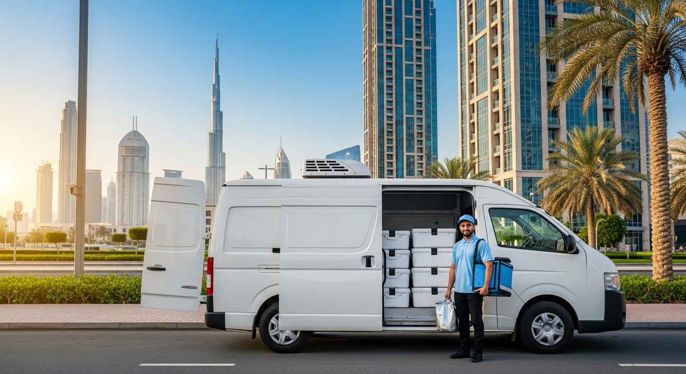 Why Chiller Van Rental Is Essential for Food Delivery in UAE