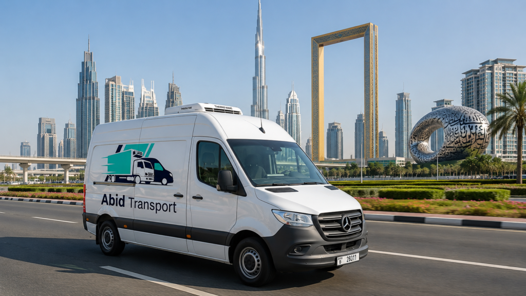 chiller van rental in Deira and UAE